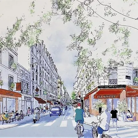 Appt Entier Monparnasse Avec Terrasse Et Parking Apartment